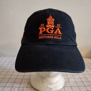 47 Brand Black and Orange PGA Southern Hills Hat